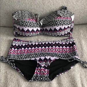 Swimsuits For All two-piece bathing suit.